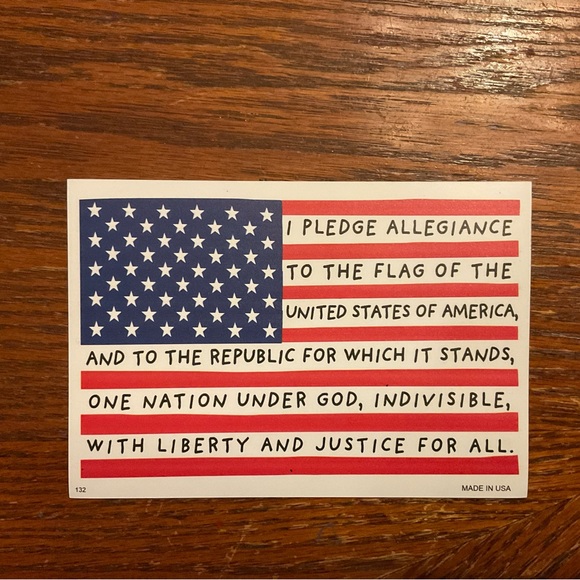 🇺🇸Pledge Of Allegiance Patriotic Magnet! - Picture 5 of 5
